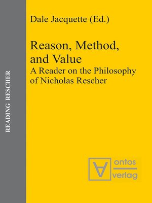 cover image of Reason, Method, and Value